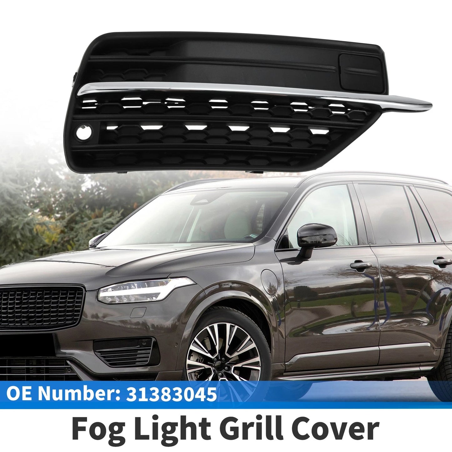 Front Bumper Fog Light Cover No. 31383045 for Volvo XC90 (2003–2014)
