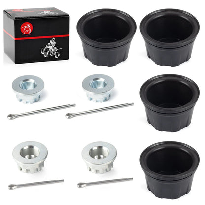 Wheel Center Cap & Axle Nuts Pin for Honda Recon 250 Rancher 350 420 (1986–2020)