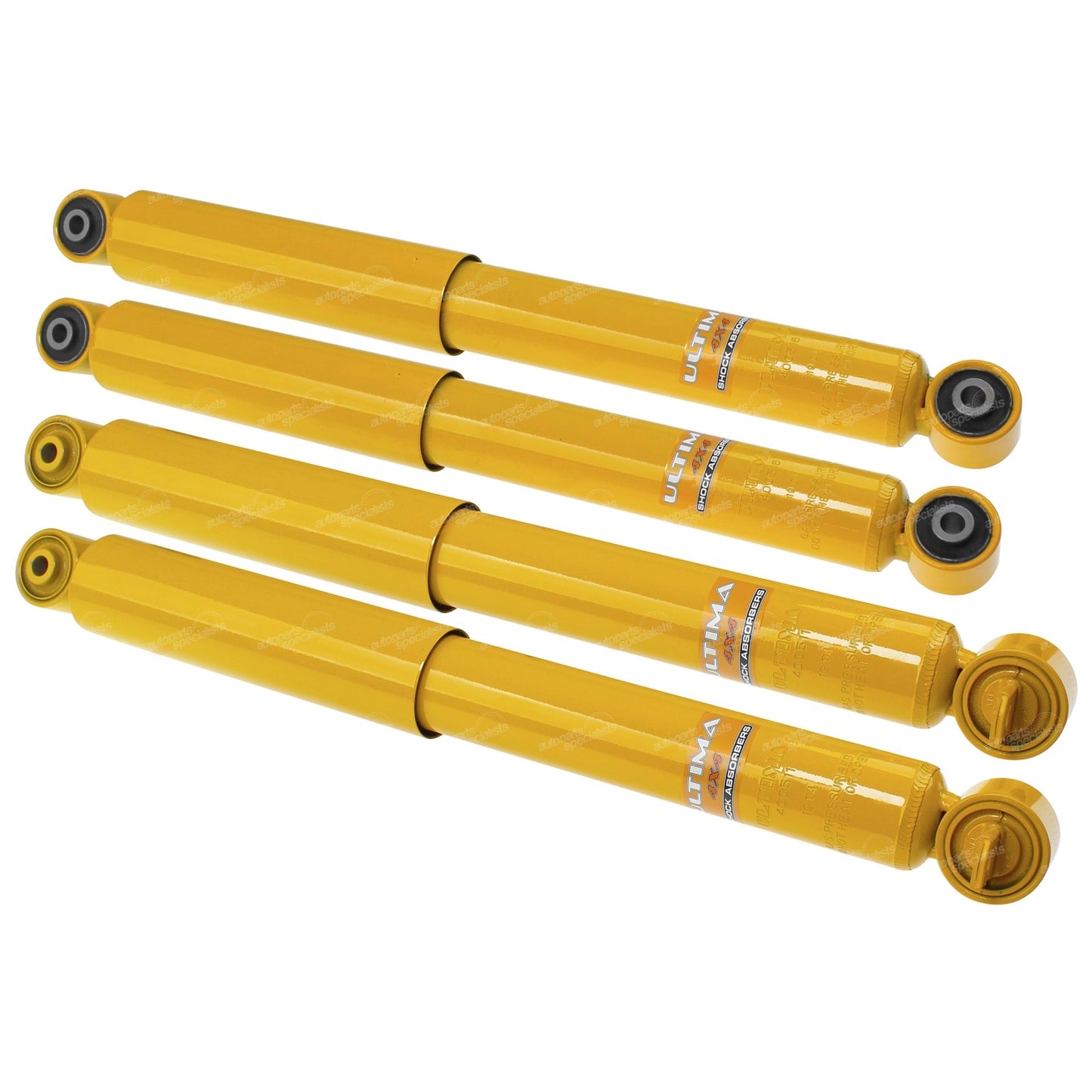 Set of 4 Gas Shock Absorbers for Land Rover Discovery Series II (1999–2004)