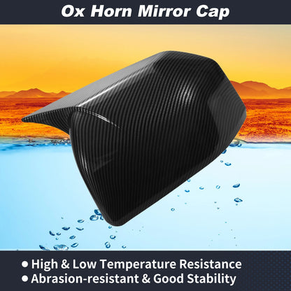 2X Rear View Mirror Cover Caps for Ford F150 (2015–2020)
