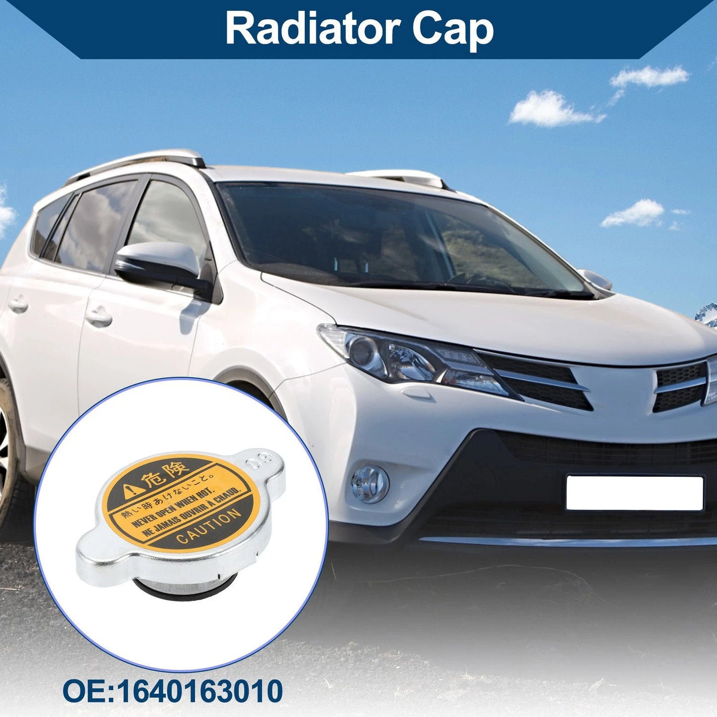 Radiator Cap No. 1640163010 for Toyota Tacoma 4Runner Corolla