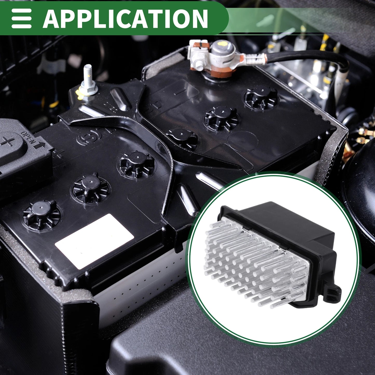 HVAC Blower Motor Resistor for Nissan Rogue (2014–2019)