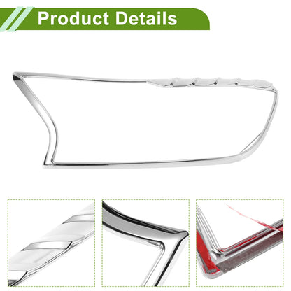 Set of 2 Headlight Trim Bezels for Ford Ranger (2015–2021)