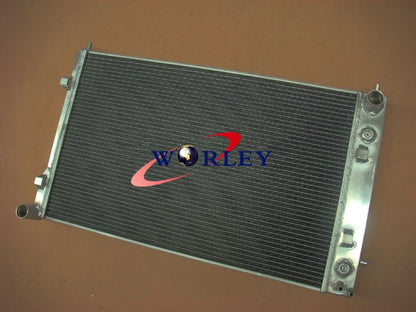 Aluminum Radiator + Blue Silicone Hose for Holden Commodore VY V8 LS1 (2002-2004)