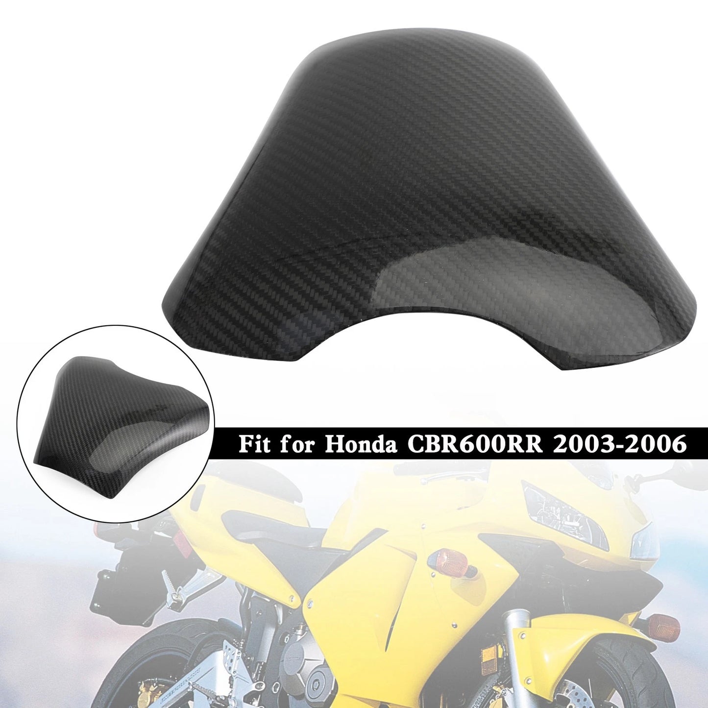 Carbon Fiber Tank Cover Fairing for Honda CBR600RR (2003–2006)