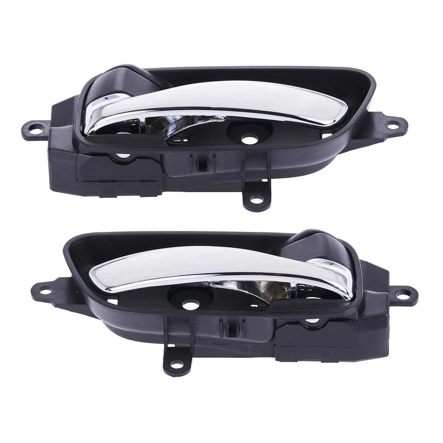 Door Handle Inner 2 x Chrome FrontRear LeftRight for Nissan Altima (2013–2017)