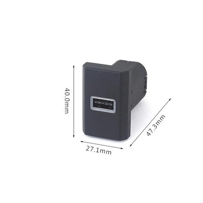 USB-A QC 36W Port Socket for Ford Transit Custom (2012–2017)