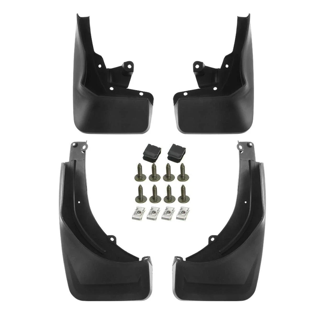 4PCS Splash Guards Mud Flaps Fender for Mercedes Benz GLE AMG GLE53 (2019–2024)