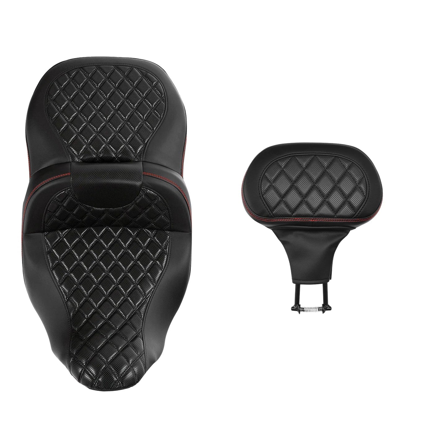 Driver Passenger Seat Backrest for Harley Electra Tri Glide (2009-2023)