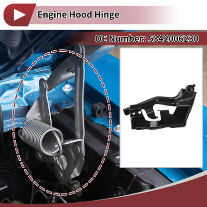 Hood Hinge for Toyota Camry (2002–2021) Left Side, 1 pcs