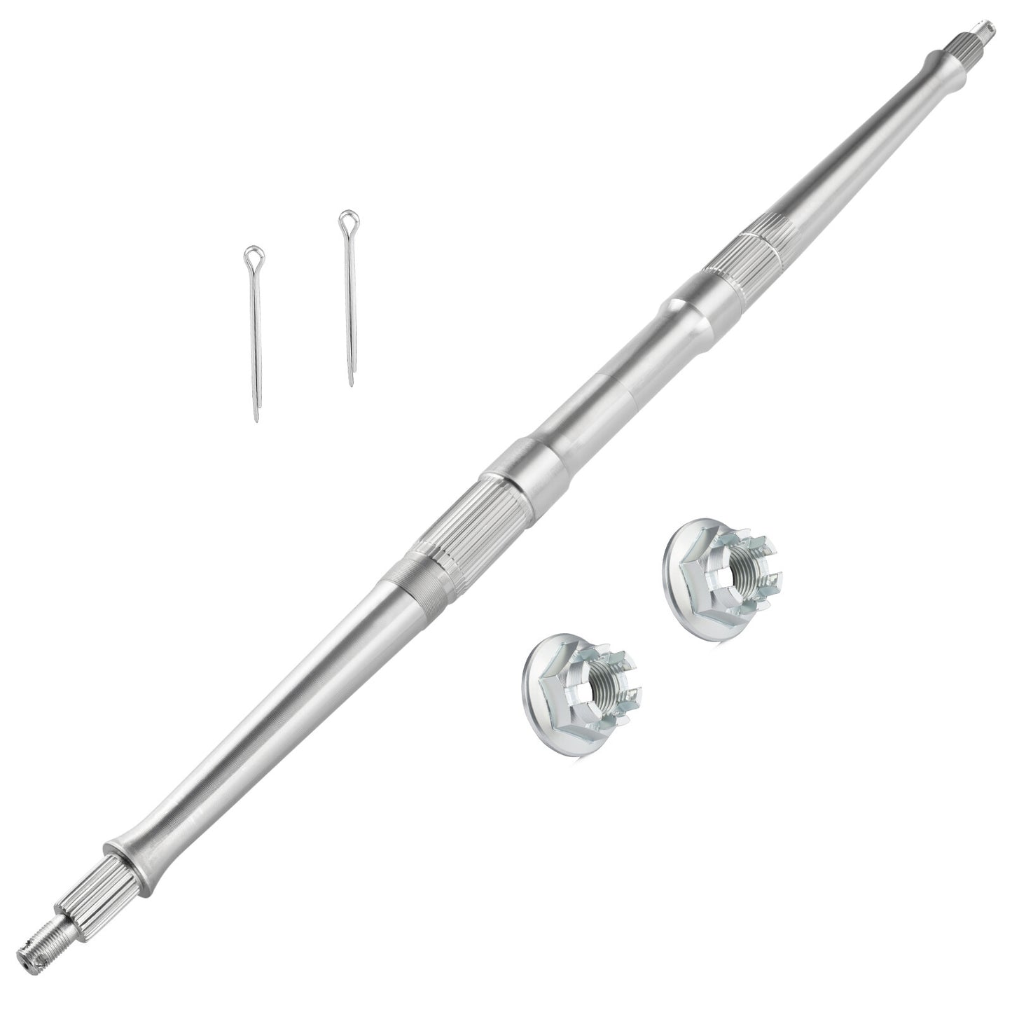 Rear Axle Shaft with Nut Pin for Yamaha Raptor 700R (2006–2025)