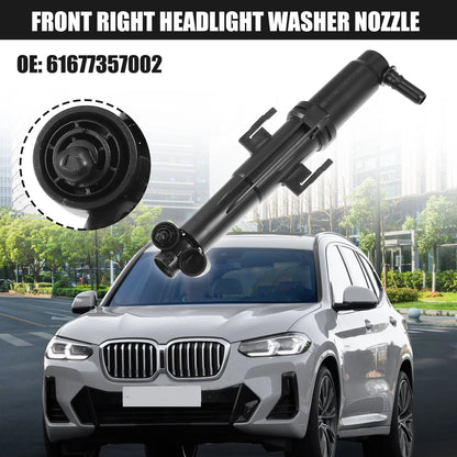 Front Right Headlight Washer Nozzle for BMW X4 (2015–2018) 61677357002
