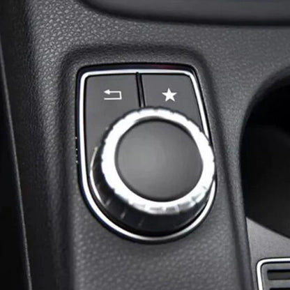 Multimedia Switch Cover Trims for Benz A Class W176, B Class W246, CLA C117