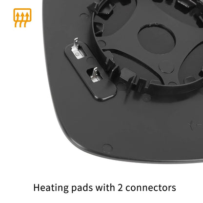 Heated Mirror Glass with Backing - Passenger Side for BMW X3 (2011-2014)