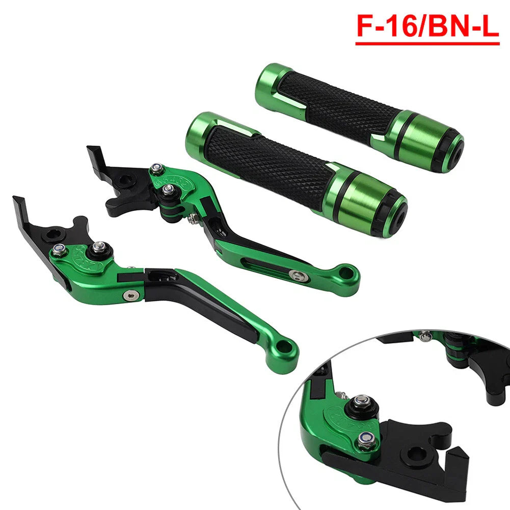 Extendable Brake Clutch Levers & Handlebar Grips for Benelli BN302S (2015-2019)