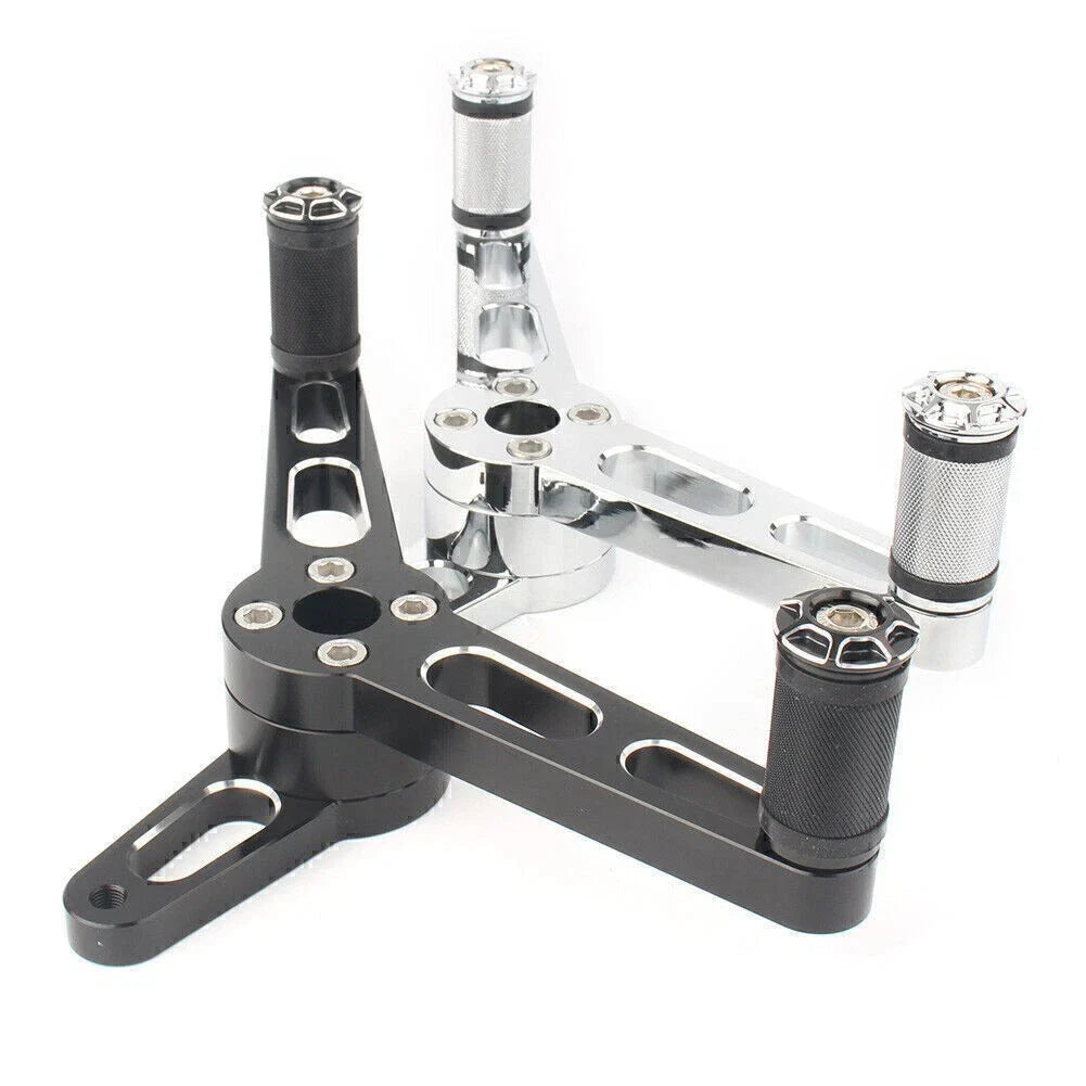 Heel Toe Shifter for Harley Sportster 883 1200 48 (2004-2018) Black/Silver