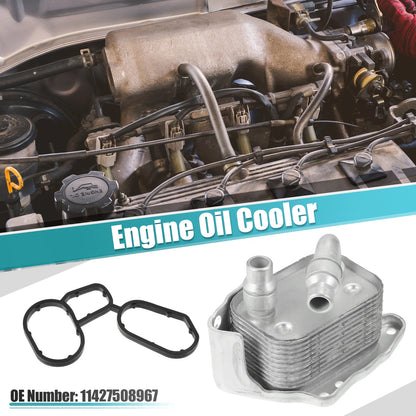 Engine Oil Cooler Housing with Gasket for BMW 120i 318i (2002–2013) 11427508967