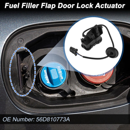 Fuel Filler Flap Door Latch Lock Actuator Motor for VW GTI (2015–2018) 56D810773A