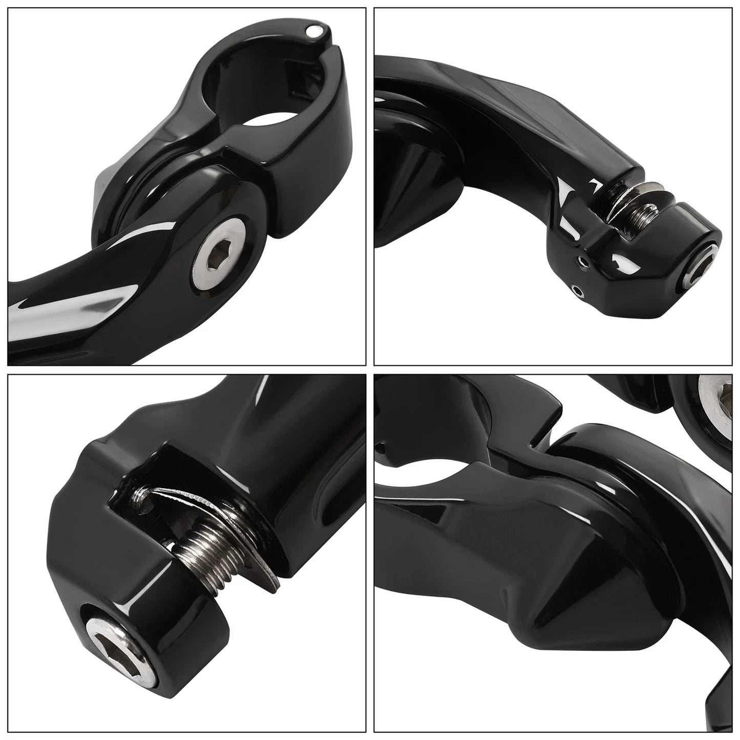 Short Angled Footpeg Pegs for Harley (32mm)
