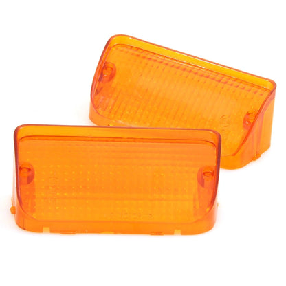 Set of 2 Amber Bumper Marker Lights for Toyota Celica TA23 (1970–1977)