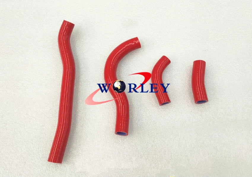 Silicone Radiator Hose for Honda CRF250R (2022–2023) - Red