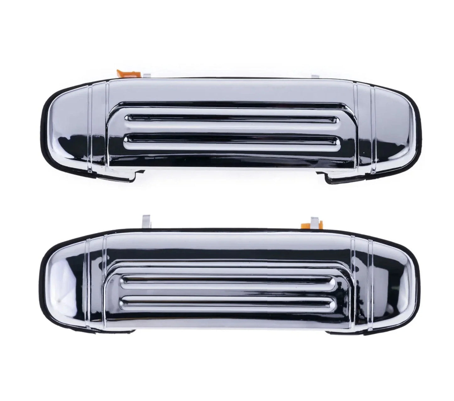 Door Handle Outer 2 x Chrome Front Left+Right for Mitsubishi Pajero (1991–2000)