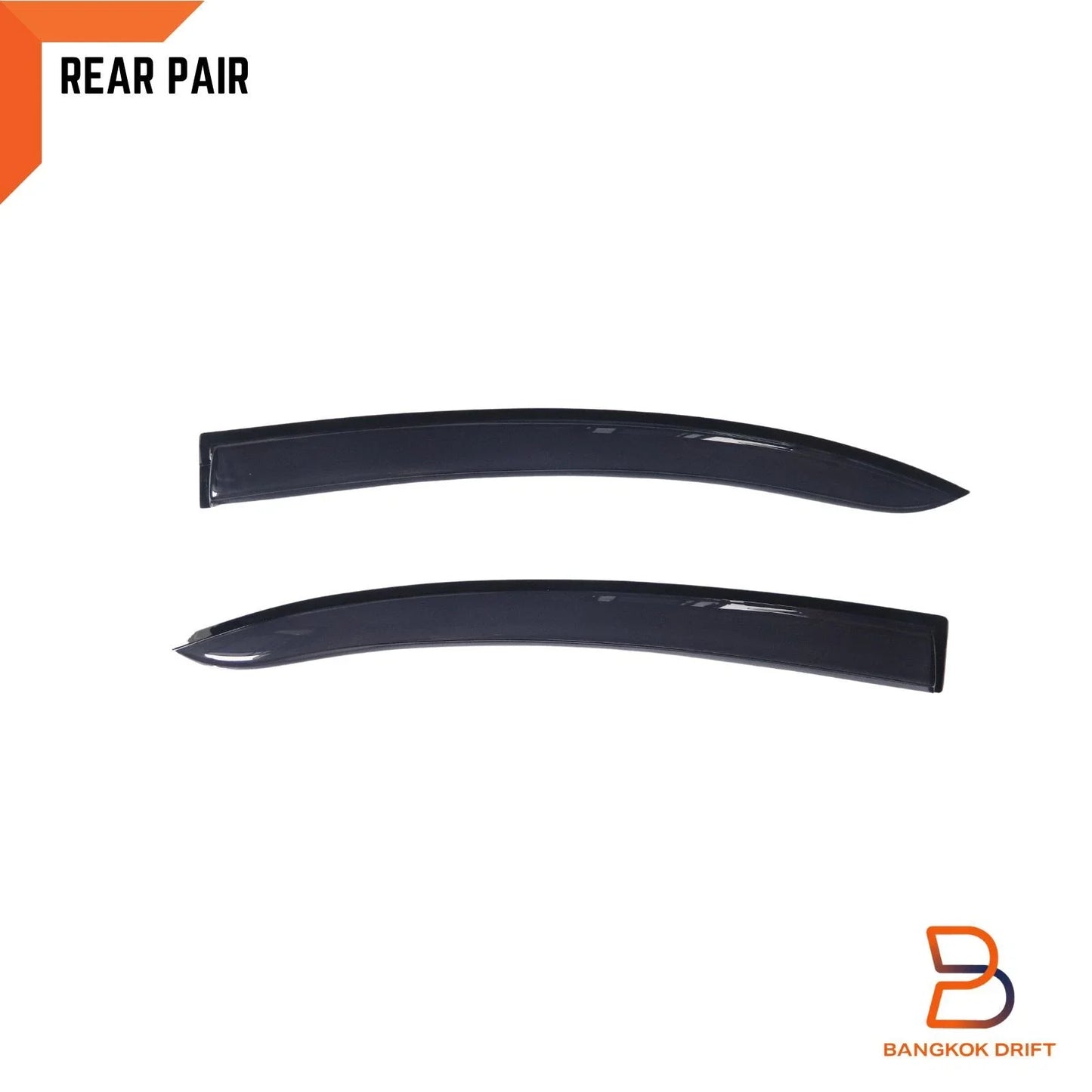 Weathershields Window Visors for Nissan Micra K13 Hatchback 2010-2016