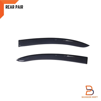 Weathershields Window Visors for Nissan Micra K13 Hatchback 2010-2016