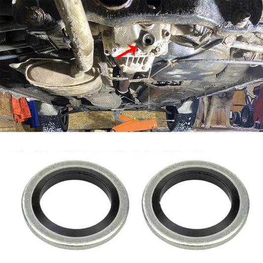 5 x Car Oil Sump Drain Plug Sealing Gaskets for Renault Clio