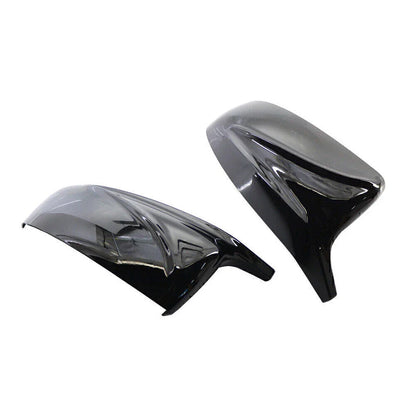 ABS Black Rear View Mirror Cover Trim for BMW X5 X6 (2007-2013)