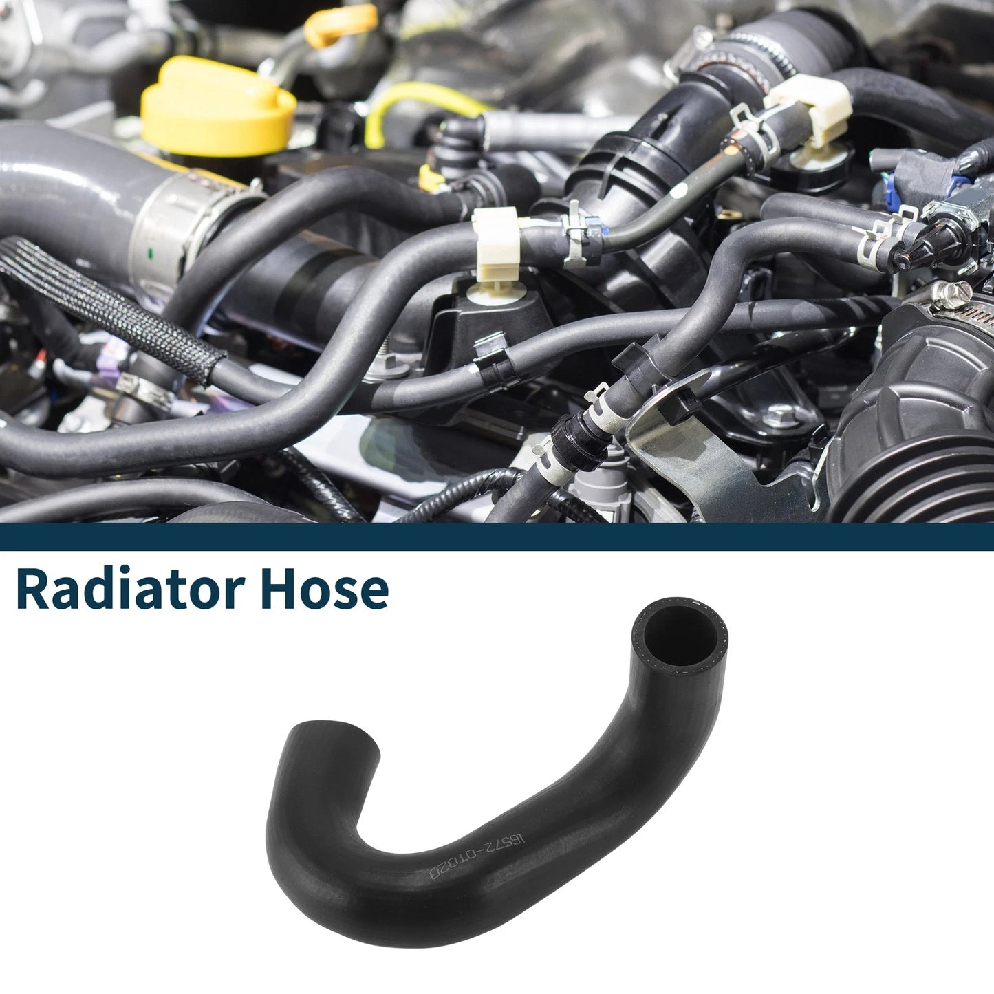 Lower Radiator Hose for Toyota Crown (2007–2013) No. 165720T020