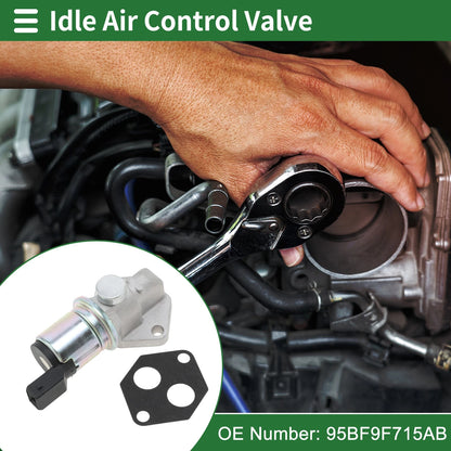 Idle Air Control Valve for Ford Escort (1998–2000) No. 95BF9F715AB