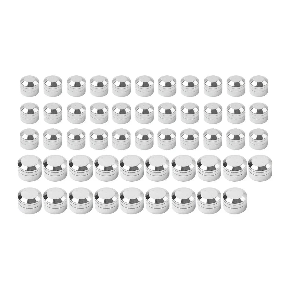 5 Engine Topper Bolt Cover Screws Caps Chrome for Indian Chief (2014-2023)