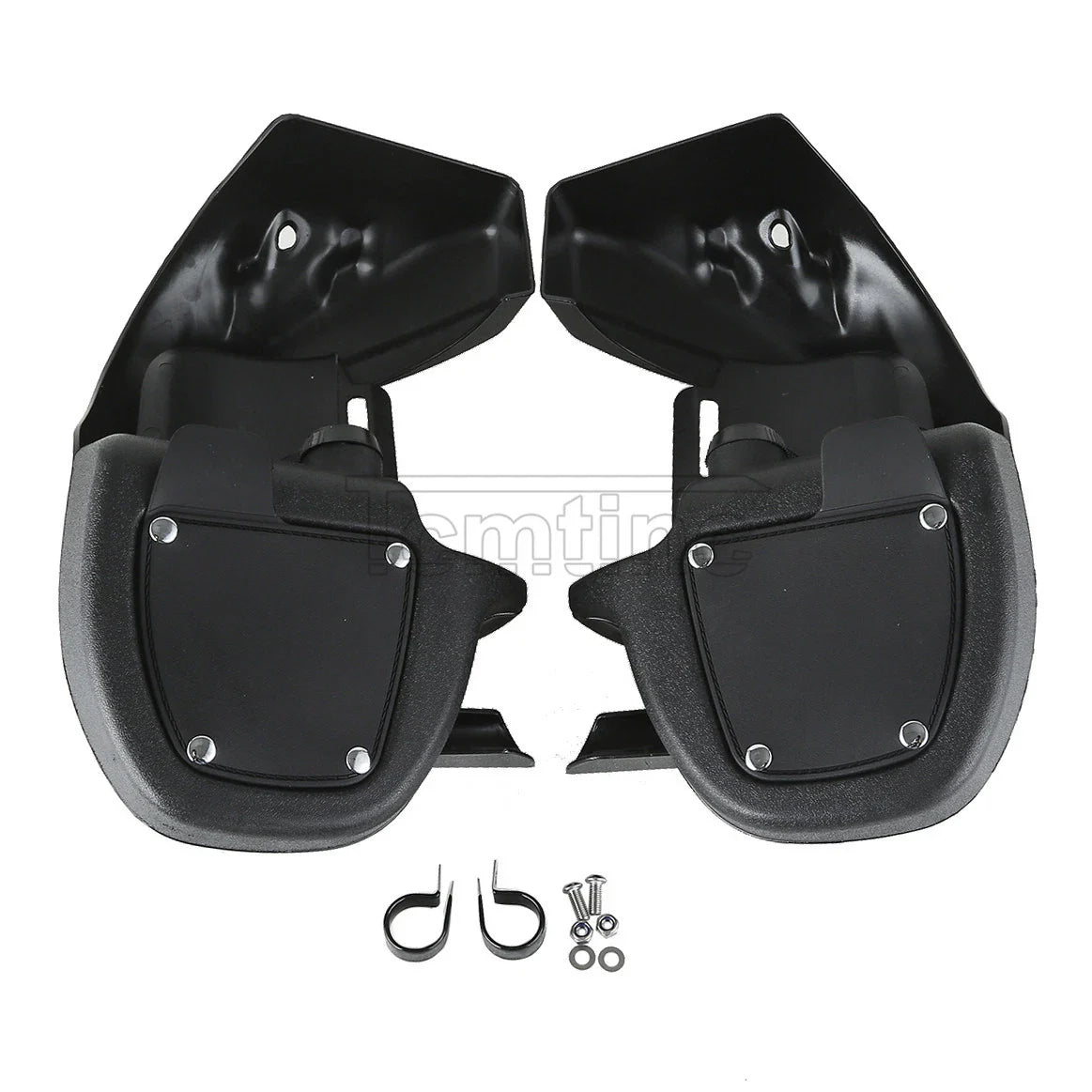 Lower Vented Leg Fairings Black for Harley Touring Street Glide (1983-2013)
