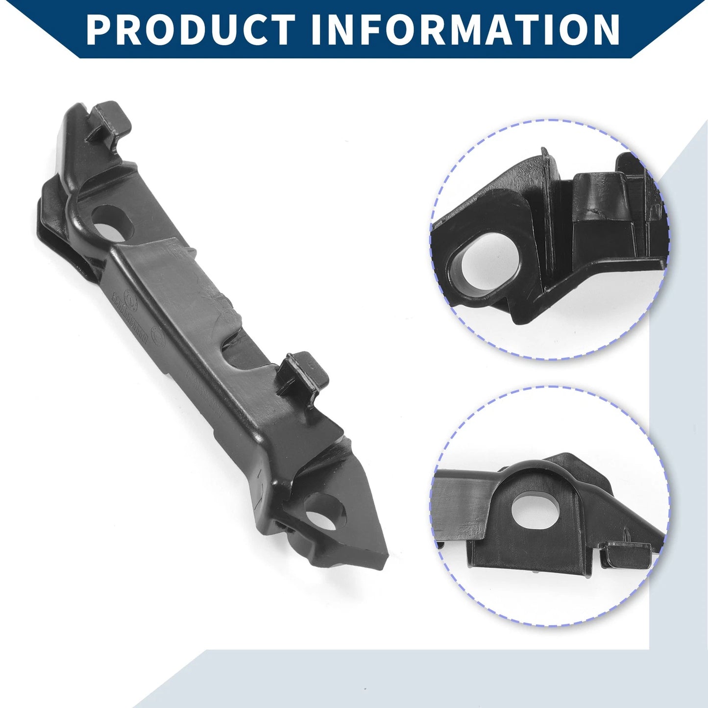 Front Left Bumper Retainer Bracket No.A2058850821 for Mercedes Benz C300 (2015–2021)