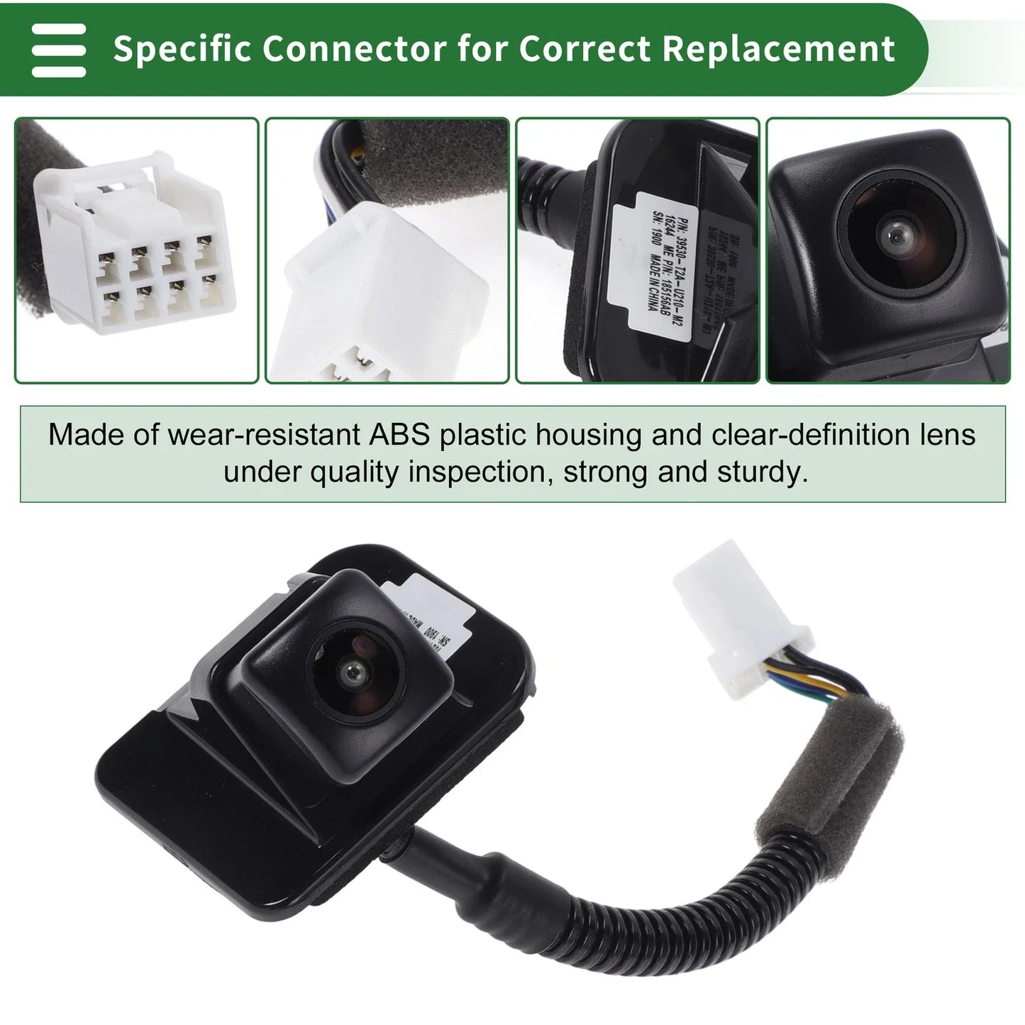 Rear View Camera 120-180° for Honda Accord (2018-2023)