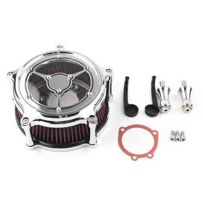 Turbine Spike Air Intake Filter Cleaner for Harley Road Glide FLTR (2008–2016)