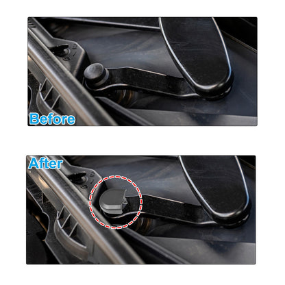 Wiper Arm Nut Cover Cap for Honda Civic (2006–2011) - Black