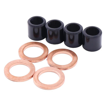 4 x Nozzle Protector & Seat for Yanmar 3JH2 3TN75L Engine