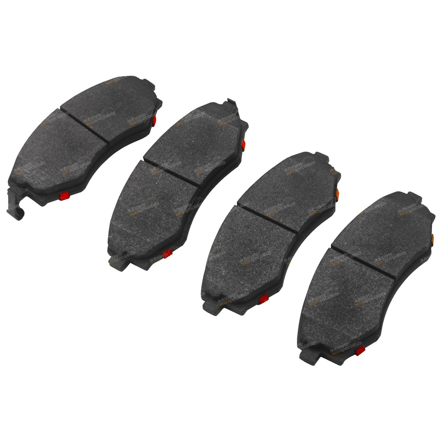 Set of 4 Brembo Front Disc Brake Pads for Hyundai Elantra (2000–2001)