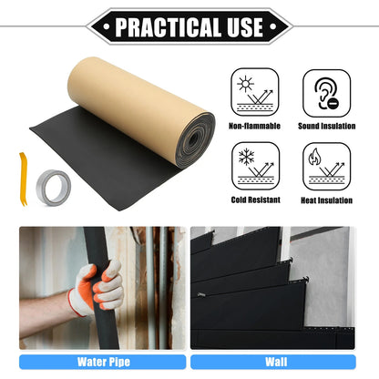 Sound Deadening Mat Kit 157mil 4mm 18sqft for Universal Car
