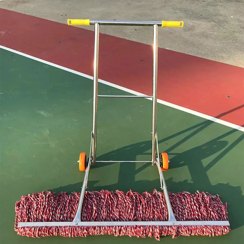Stainless Steel Commercial Dust Mop Cart Trolley