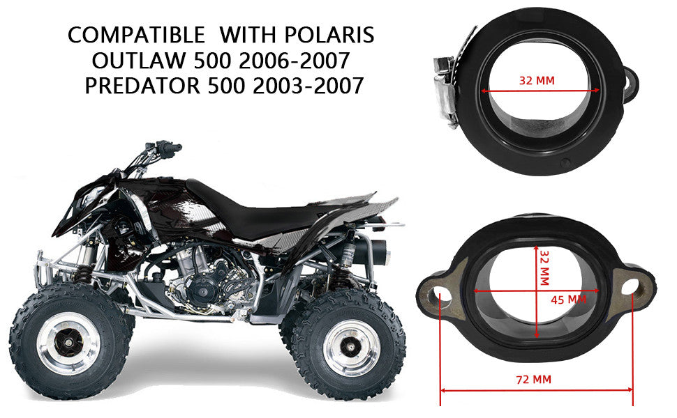 Intake Manifold Boot for Polaris Predator 500 (2003–2007)
