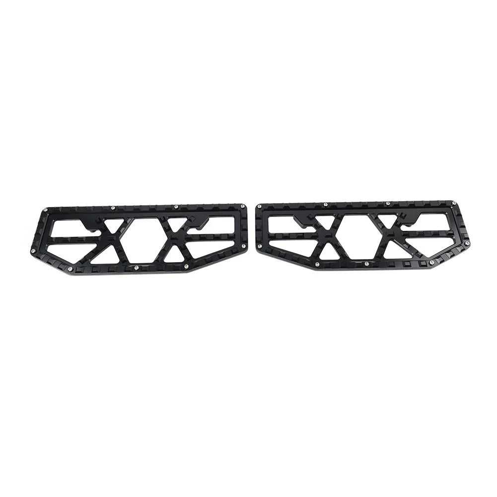Black Rider Driver Floorboards Foot Pegs for Harley Electra Glide