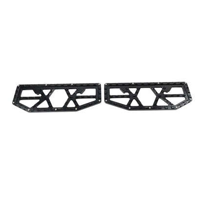 Black Rider Driver Floorboards Foot Pegs for Harley Electra Glide