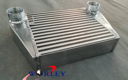 Aluminum Intercooler for Mazda RX7 FC3S (1986–1992) V-Mount 2.75" Outlet