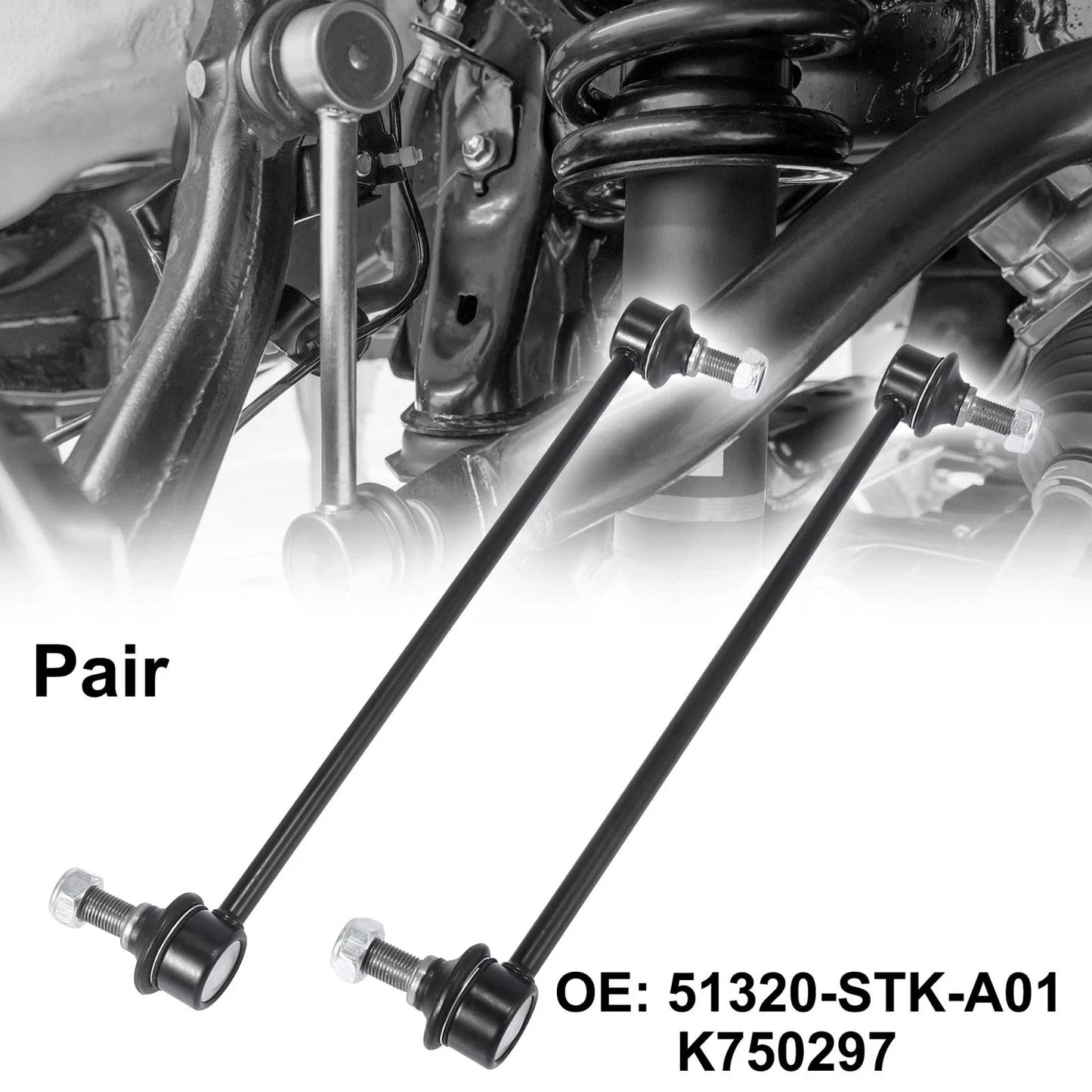 Front Stabilizer Sway Bar Links 2 x for Honda CR-V, Acura RDX (2007-2011)