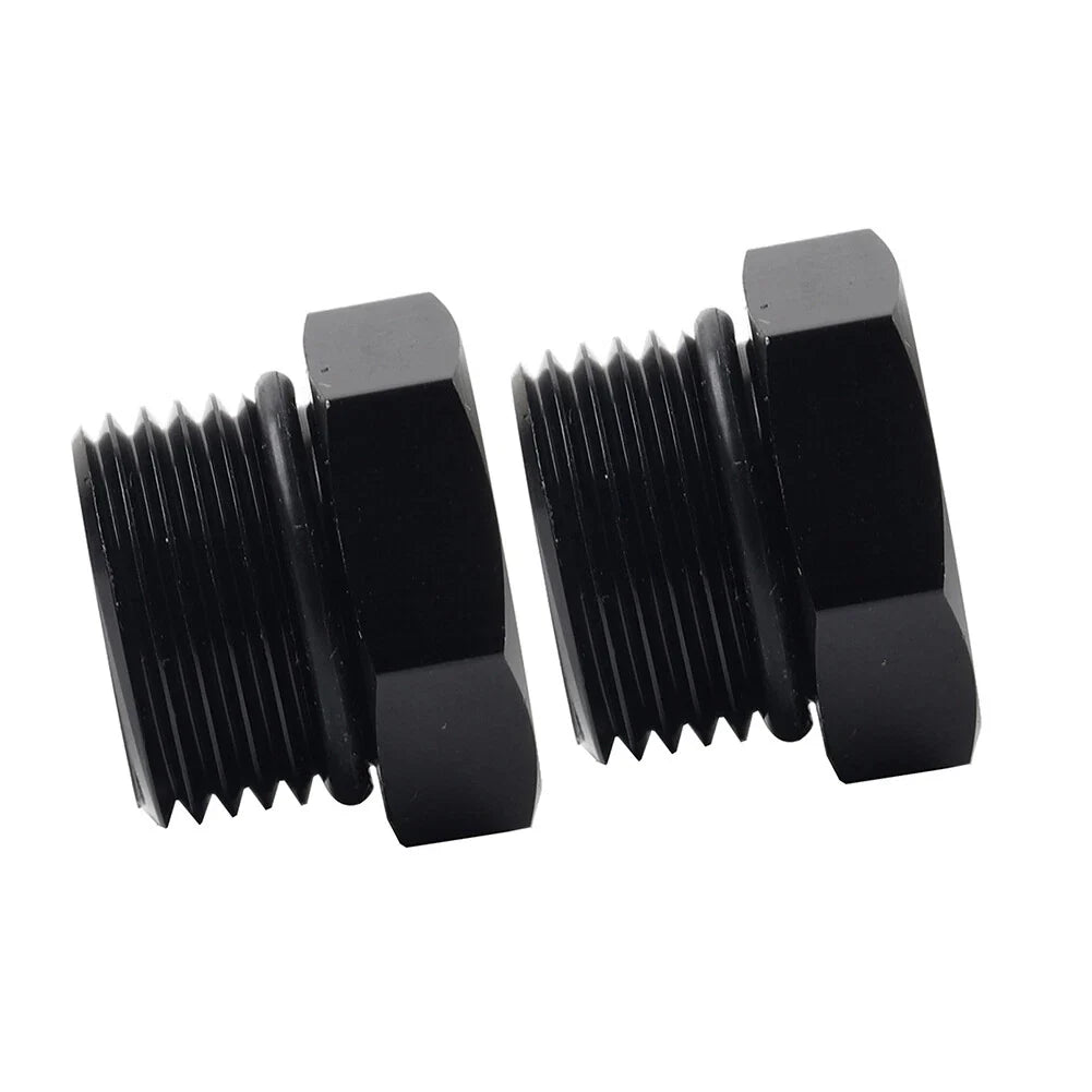 Aluminum 12AN Block Off Cap ORB Plug Male Fitting Adapters