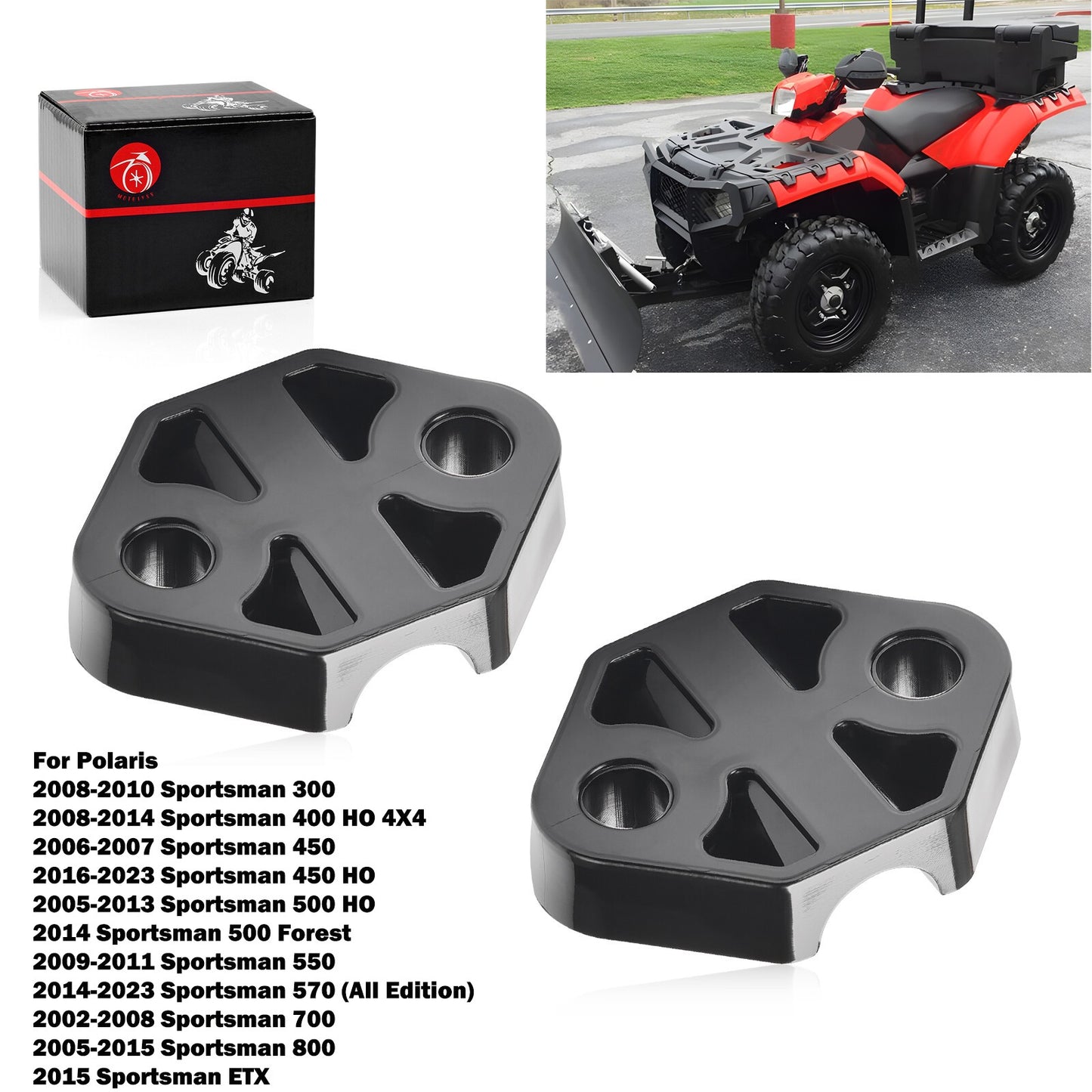 2X Gear Selector Mount for Polaris Sportsman 300-700 (1996–2023)