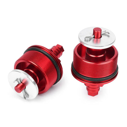 CNC Aluminum  Preload Adjusters for Honda CB400 (1992-1998) RED